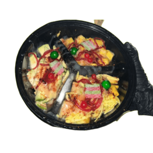 bandeja de tres especial